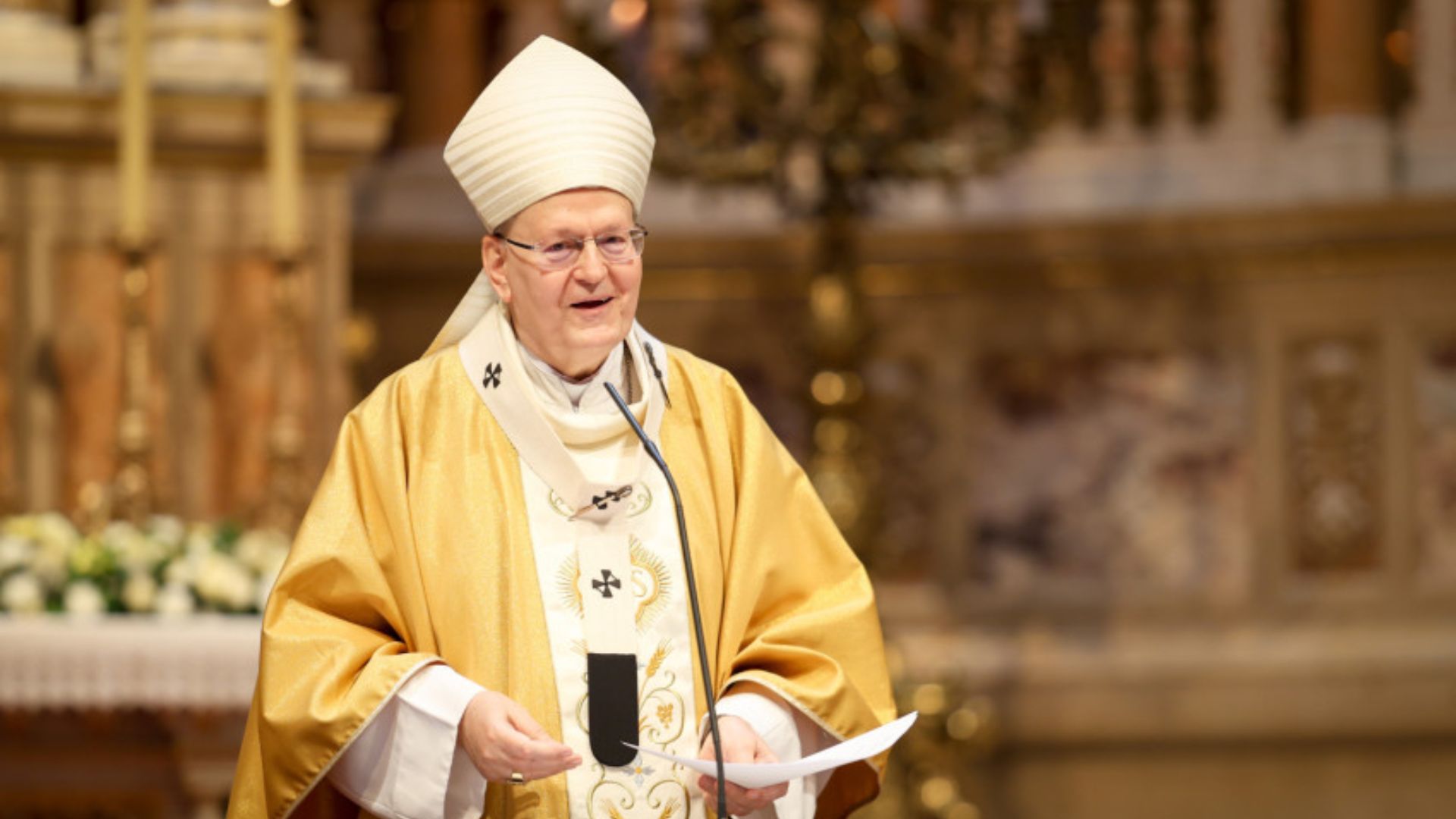 Erdő Péter aranymise