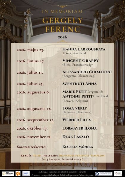 In Memoriam Gergely Ferenc 2026 összefoglaló